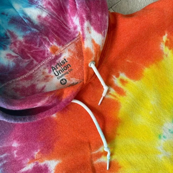 Artist Union tye dye hoodie 🌈 - Picture 2 of 3